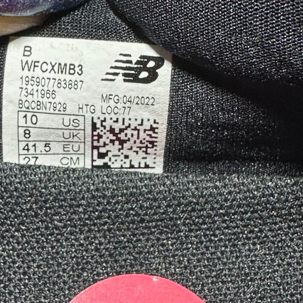 New Balance FuelCell Rebel V3 Womens 10 Black Running Shoes Sneakers New